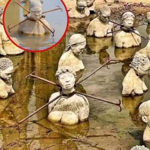 IMPACTANTE: El castigo para las mujeres en el imperio hace 100.000 años era ser encadenadas alrededor del cuello y obligadas a ser enterradas vivas bajo tierra.