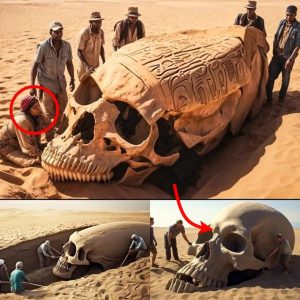 Arqueólogos atónitos: el descubrimiento de un esqueleto humanoide extraterrestre en el desierto reescribe la historia.