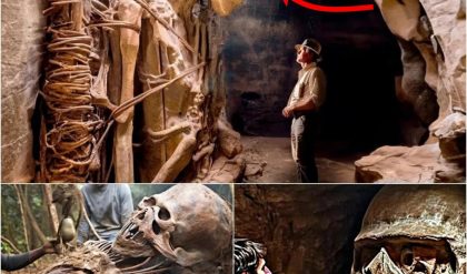 Descubrimiento aterrador: enormes esqueletos gigantes encontrados acechando bajo el Gran Cañón